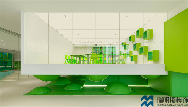 早教中心装修设计效果图-知了早教中心
